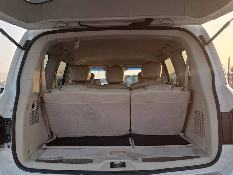 2012 Nissan Patrol LE 5.6 litres V8 Engine Petrol White Beige SUV