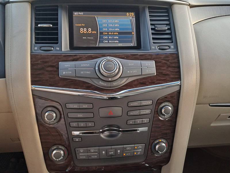 2012 Nissan Patrol LE 5.6 litres V8 Engine Petrol White Beige SUV