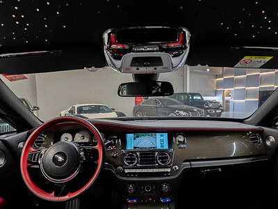 2017 Rolls-Royce Wraith 12 Cylinders Engine Petrol Red Black Coupe RWD