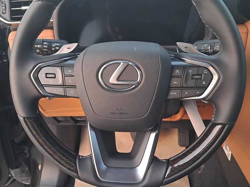 2025 Lexus LX 700h Hybrid 6 Cylinders Engine Petrol Black Tan Full SUV