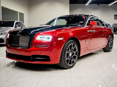 2017 Rolls-Royce Wraith 12 Cylinders Engine Petrol Red Black Coupe RWD