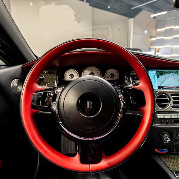 2017 Rolls-Royce Wraith 12 Cylinders Engine Petrol Red Black Coupe RWD