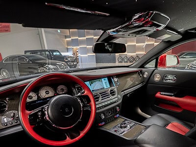2017 Rolls-Royce Wraith 12 Cylinders Engine Petrol Red Black Coupe RWD