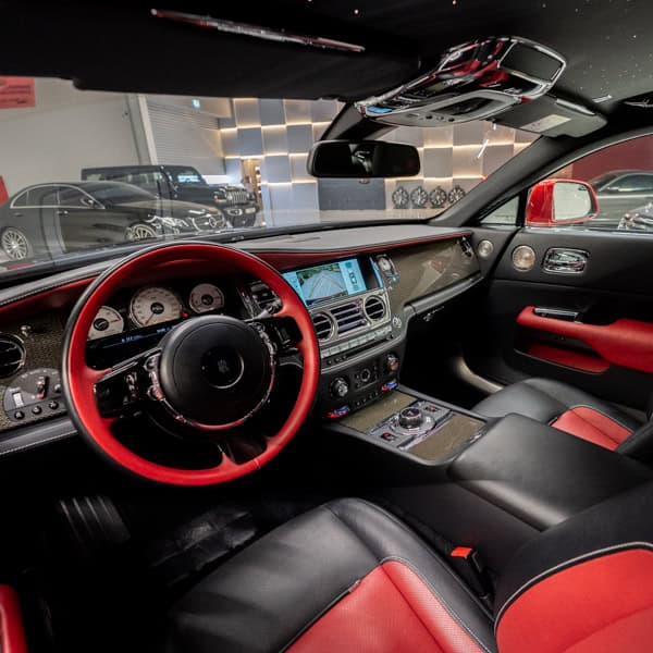 2017 Rolls-Royce Wraith 12 Cylinders Engine Petrol Red Black Coupe RWD