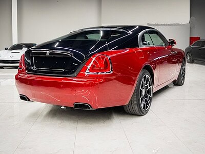 2017 Rolls-Royce Wraith 12 Cylinders Engine Petrol Red Black Coupe RWD