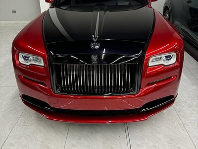 2017 Rolls-Royce Wraith 12 Cylinders Engine Petrol Red Black Coupe RWD