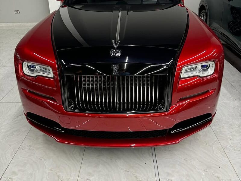 2017 Rolls-Royce Wraith 12 Cylinders Engine Petrol Red Black Coupe RWD