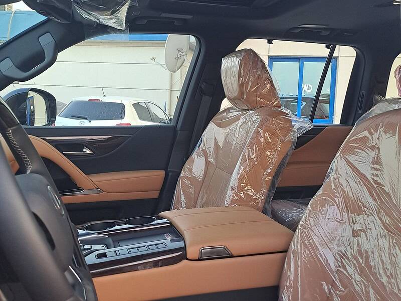 2025 Lexus LX 700h Hybrid 6 Cylinders Engine Petrol Black Tan Full SUV