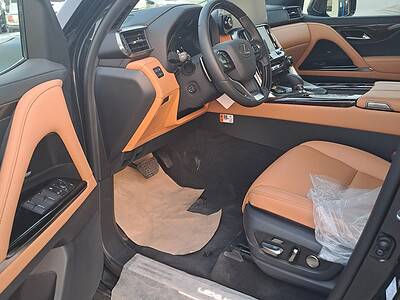 2025 Lexus LX 700h Hybrid 6 Cylinders Engine Petrol Black Tan Full SUV