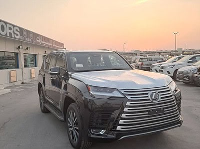2025 Lexus LX 700h Hybrid 6 Cylinders Engine Petrol Black Tan Full SUV