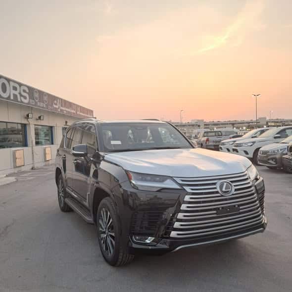 2025 Lexus LX 700h Hybrid 6 Cylinders Engine Petrol Black Tan Full SUV