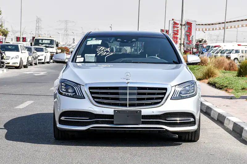 2019 Mercedes-Benz S-Class S 450 6 Cylinders Engine Petrol Silver Black Sedan