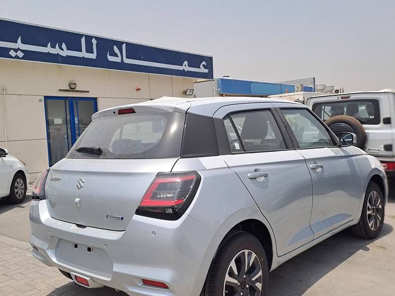 2026 Suzuki Swift 1.2L Hybrid 3 Cylinder Engine Silver Black Hatchback