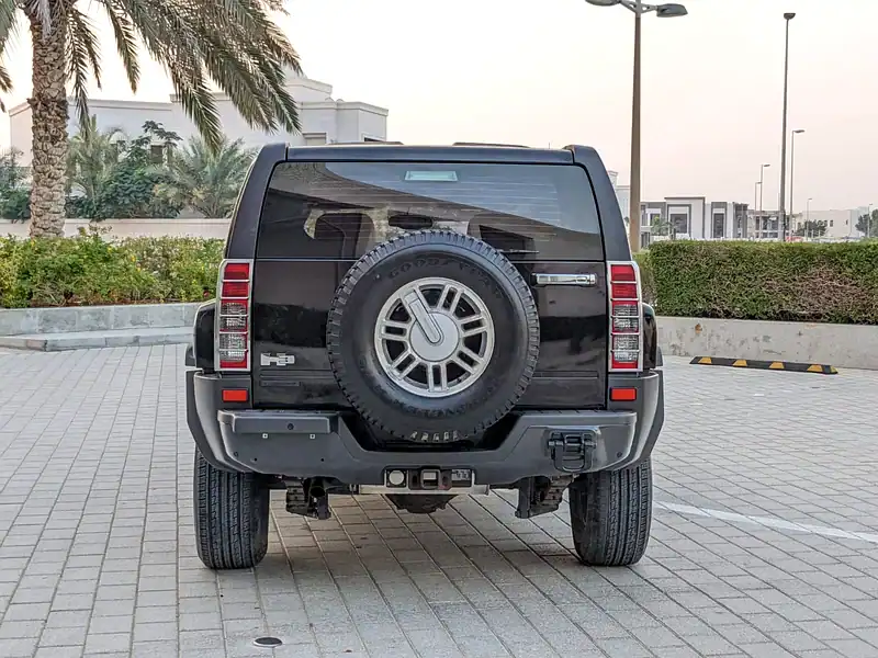 2008 Hummer H3 Other 5 Cylinder Engine Petrol Black Beige SUV GCC Specs