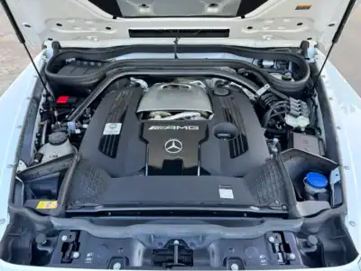 2025 Mercedes-Benz G-Class G 63 AMG AUCTION GRADE 5/A V8 White Black Wagon