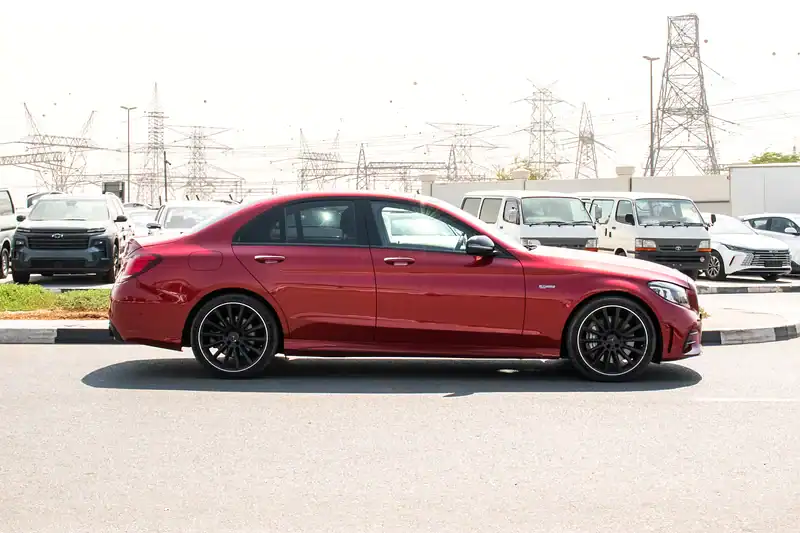 2019 Mercedes-Benz C-Class C43 AMG 6 Cylinders Engine Petrol Red Black Sedan