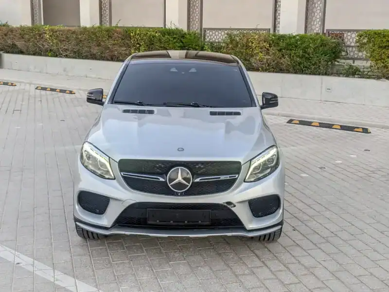 2017 Mercedes-Benz GLE Coupe GLE 43 AMG 6 Cylinders Engine Silver Brown SUV