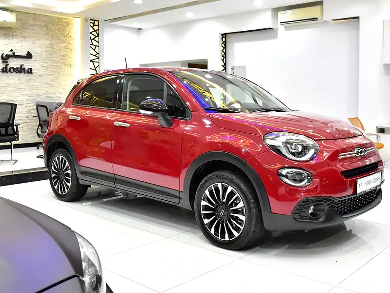 2023 Fiat 500X City Cross 4 Cylinders Engine Red Black Crossover GCC Specs