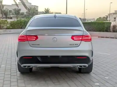 2017 Mercedes-Benz GLE Coupe GLE 43 AMG 6 Cylinders Engine Silver Brown SUV