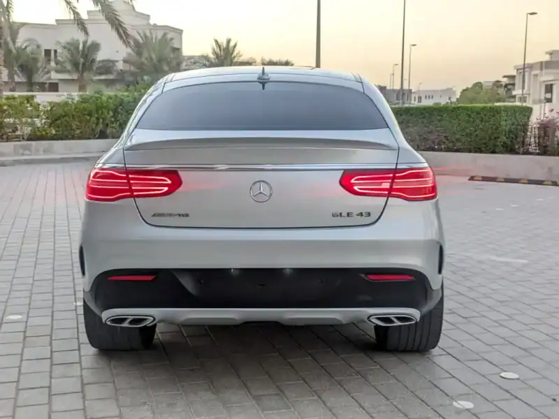 2017 Mercedes-Benz GLE Coupe GLE 43 AMG 6 Cylinders Engine Silver Brown SUV