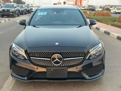 2016 Mercedes-Benz C-Class C 43 4Matic V6 Engine AUCTION GRADE 4/B Black Sedan