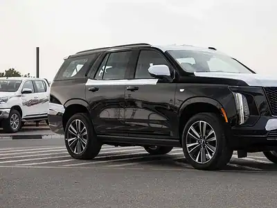 2025 Cadillac Escalade SPORT 6.2 litres V8 Engine GCC Spec Black Red SUV