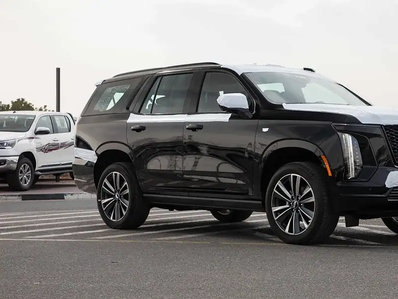 2025 Cadillac Escalade SPORT 6.2 litres V8 Engine GCC Spec Black Red SUV