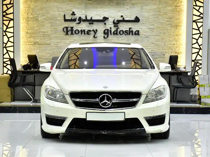 2011 Mercedes-Benz CL-Class CL 63 AMG 8 Cylinders Engine White Beige Coupe
