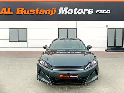 2025 BYD HAN Other Hybrid 4 Cylinders Engine Green White Sedan