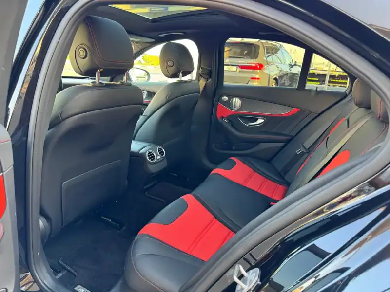 2017 Mercedes-Benz C-Class AMG C 63 S 4MATIC+ 8 Cylinders Black Red Sedan