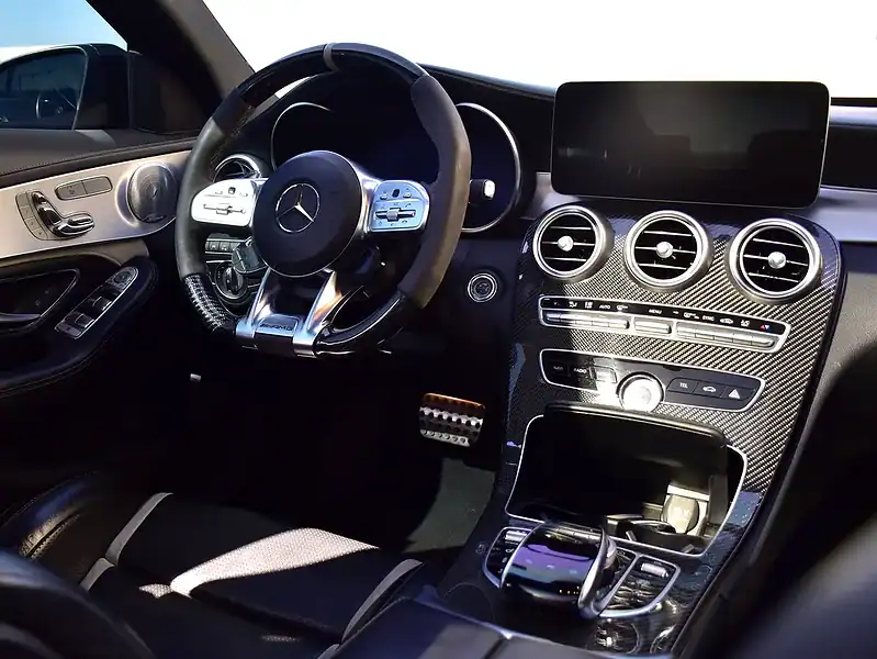 2020 Mercedes-Benz C-Class C63 S AMG 8 Cylinder Engine Black Sedan AT