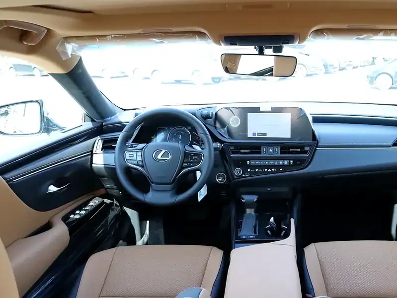 2025 Lexus ES-Series 2.5L SEDAN Other Hybrid 4 Cylinder Engine Black Tan