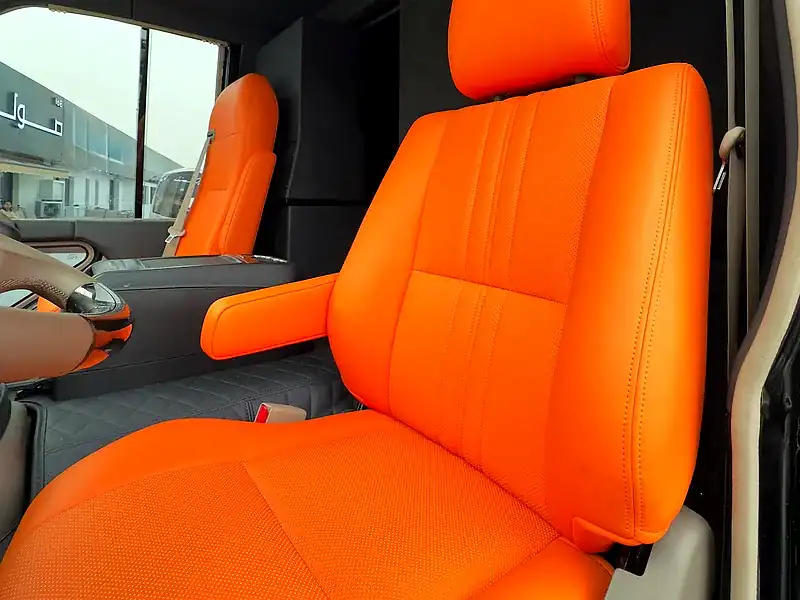 2025 Toyota Coaster Other 6 Cylinders Engine Black Orange Van MT GCC Specs