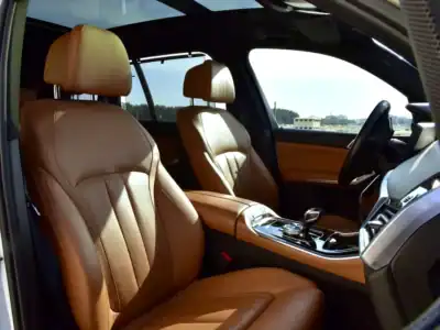 2019 BMW X5 Xdrive 40i 6 Cylinder Engine White Tan SUV GCC Specs