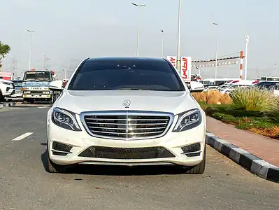 2015 Mercedes-Benz S-Class S 400 h 6 Cylinders Engine Petrol White Brown Sedan
