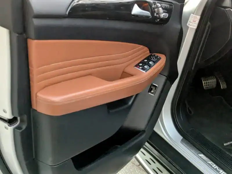 2017 Mercedes-Benz GLE Coupe GLE 43 AMG 6 Cylinders Engine Silver Brown SUV