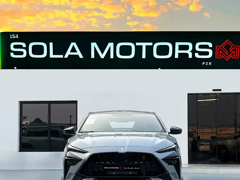 2025 MG MG6 Black Edition 4 Cylinders Engine Grey Black Sedan FWD