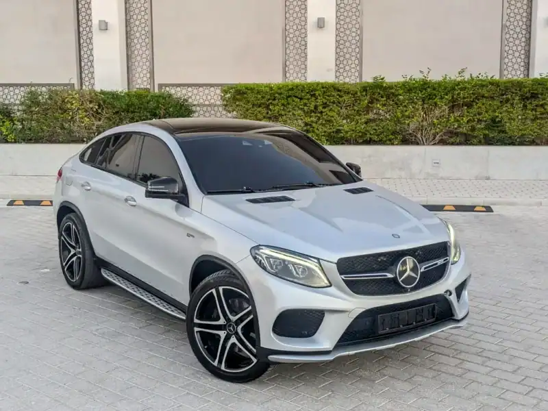 2017 Mercedes-Benz GLE Coupe GLE 43 AMG 6 Cylinders Engine Silver Brown SUV