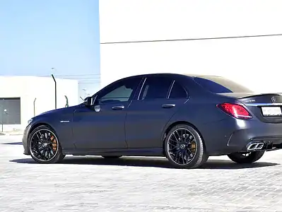 2020 Mercedes-Benz C-Class C63 S AMG 8 Cylinder Engine Black Sedan AT