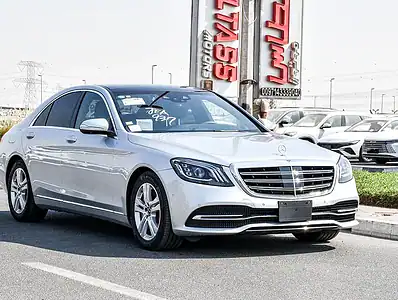 2019 Mercedes-Benz S-Class S 450 6 Cylinders Engine Petrol Silver Black Sedan