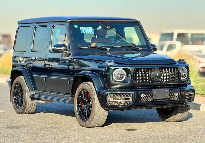 2019 Mercedes-Benz G-Class G 63 AMG 4.5 Grade 8 Cylinders Engine Green Brown SUV