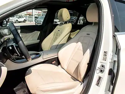 2021 Mercedes-Benz E-Class E53 AMG 6 Cylinders Engine White Beige Sedan