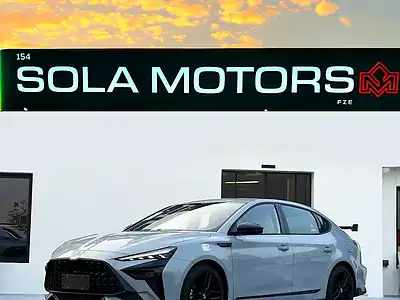 2025 MG MG6 Black Edition 4 Cylinders Engine Grey Black Sedan FWD