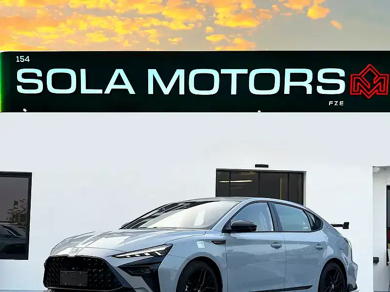 2025 MG MG6 Black Edition 4 Cylinders Engine Grey Black Sedan FWD