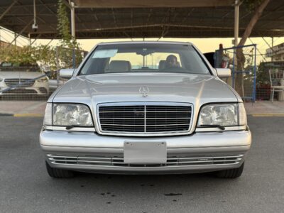 1997 Mercedes-Benz S500 5.0 litres V8 Engine Silver Black Sedan
