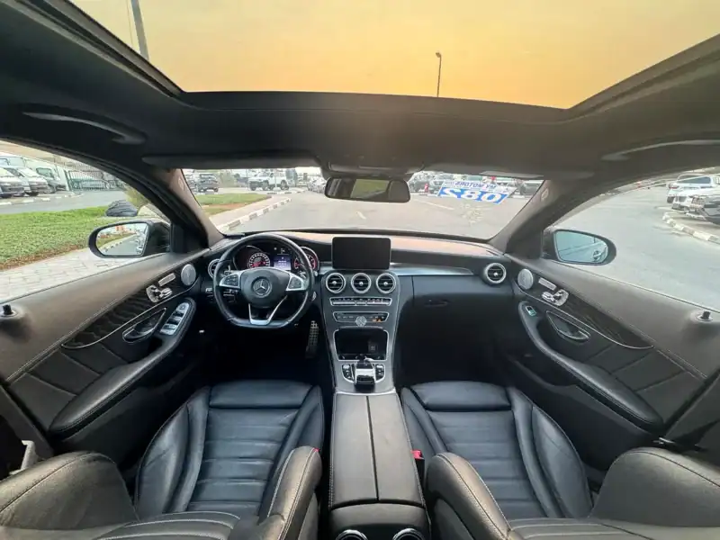 2016 Mercedes-Benz C-Class C 43 4Matic V6 Engine AUCTION GRADE 4/B Black Sedan