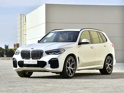 2019 BMW X5 Xdrive 40i 6 Cylinder Engine White Tan SUV GCC Specs