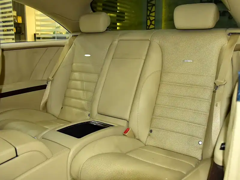 2011 Mercedes-Benz CL-Class CL 63 AMG 8 Cylinders Engine White Beige Coupe