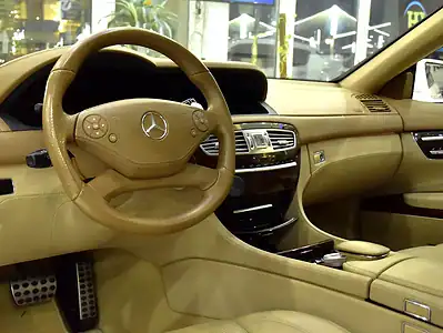 2011 Mercedes-Benz CL-Class CL 63 AMG 8 Cylinders Engine White Beige Coupe