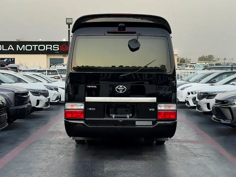 2025 Toyota Coaster Other 6 Cylinders Engine Black Orange Van MT GCC Specs